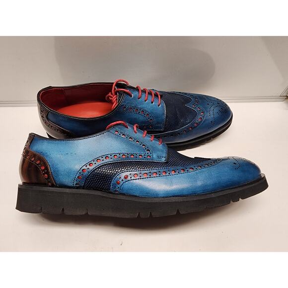 Escaro Royale Men\'s Size 9.5 - 10 Full Grain Leather Shoes Handcrafted In India main image 15